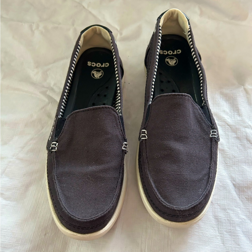 Crocs Black Loafers